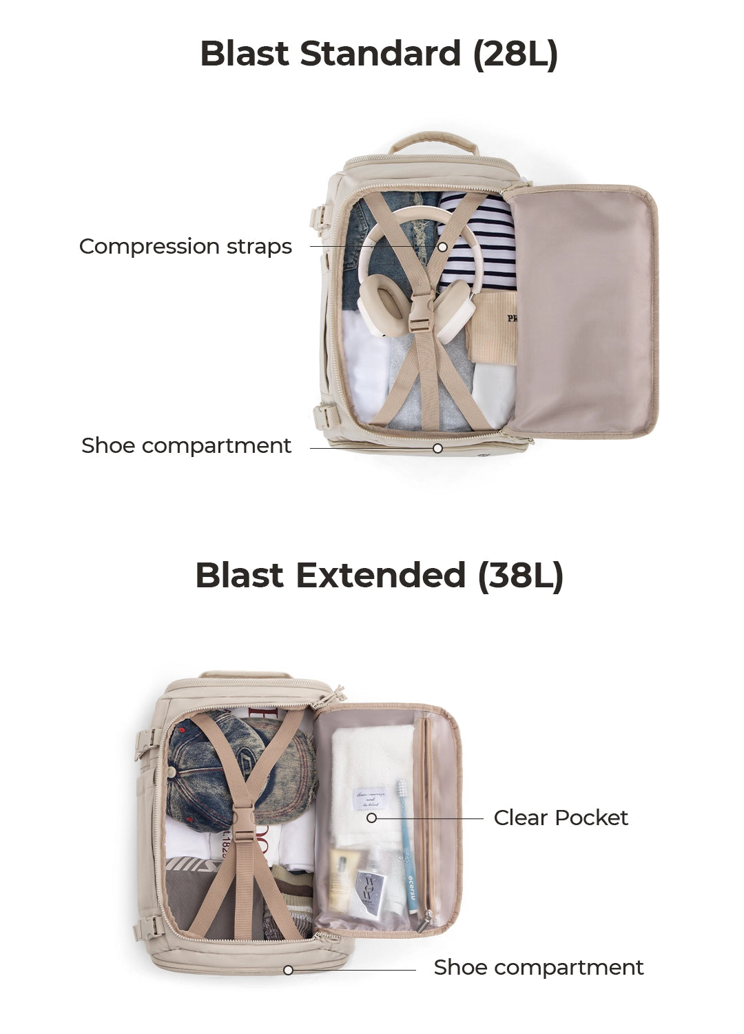 Blast 38L Travel Backpack highlight 10